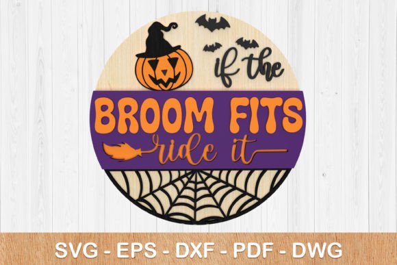 Halloween Witch Welcome Sign 3d SVG